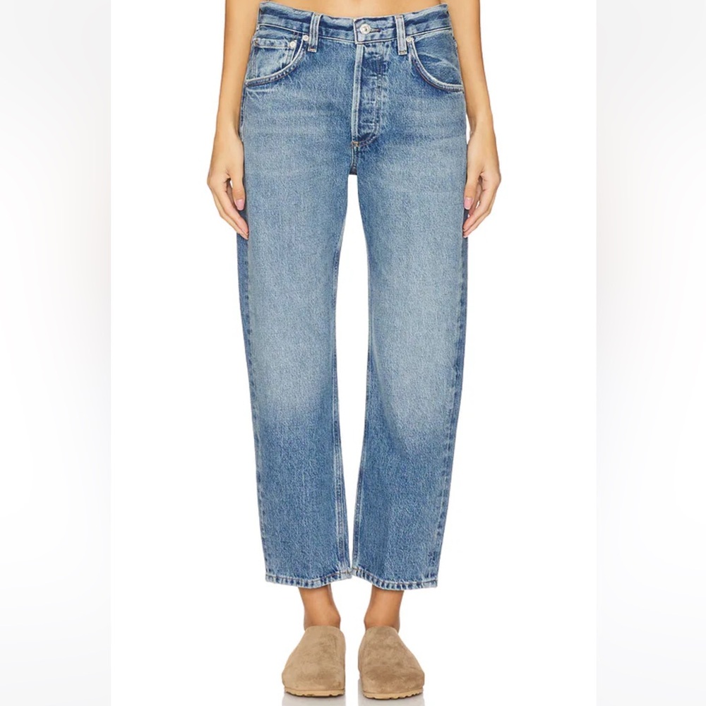 Citizens Of Humanity Winslow Cropped Boyfriend in Pacifica